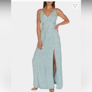 GUESS
Cruz Floral Denim Maxi Dress